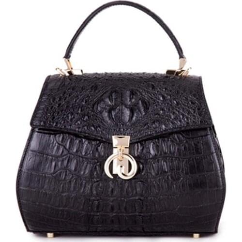 Ousidun new crocodile bag Female bag multi-function Ladies' handbag fashion Female bag women handbag