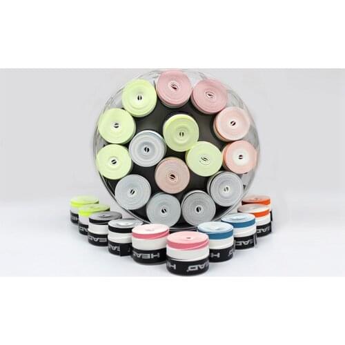 Head Tennis Racket double colors Overgrip Anti-skid Sweat Absorbed Soft Wrap Taps Tenis Racquet Dry grips 10pcs/lot 2856001