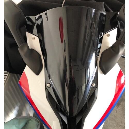 Windscreen For BMW S1000RR S 1000 RR 2019 2020 2021 Wind Screen Deflectors Windshield Blue Smoke Iridium