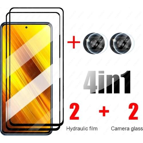 Camera lens protectors for xiaomi poco x3 x 3 pro nfc pocophone little f3 3f m3 3x pocox3 nfs screen protective glass cover film