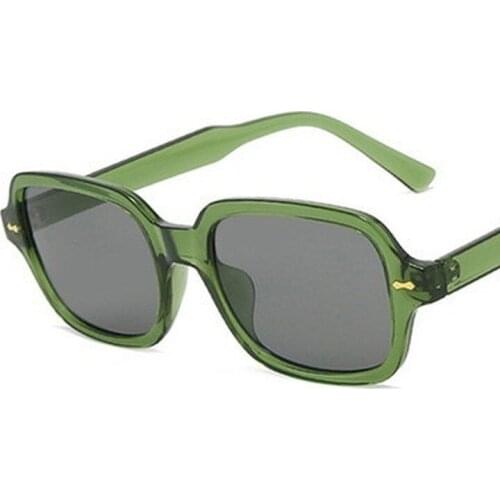 2021 Square Retro Sunglasses Women Vintage Sun Glasses For Women/Men Luxury Brand Eyeglasses Small Oculos De Sol for driver