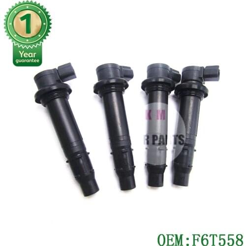 4x high quality ORIGINAL F6T558 Origina For YAMAHA 02-03 YZF R1 R-1 Engine Coil Pack F6T558