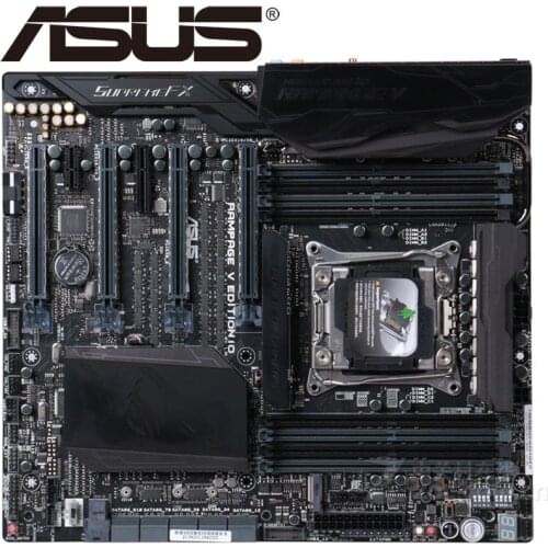 Asus ROG RAMPAGE V EDITION 10 Desktop Motherboard X99 Socket LGA 2011-V3 i7 X DDR4 128G E-ATX UEFI BIOS Original Used Mainboard