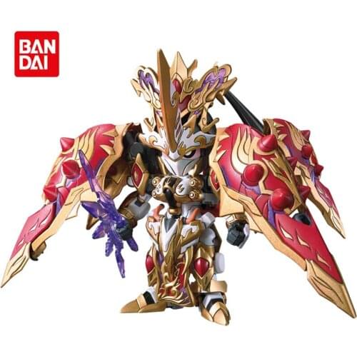Bandai Assembled Gundam Anime Model Three Kingdoms Chuang Jie Chuan SD BB Warrior Q Version Diao Chan Kshatriya Robot Toy Gift