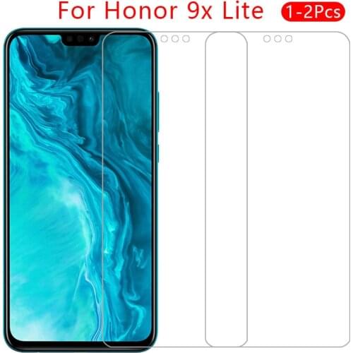Case on honor 9x lite cover tempered glass screen protector for huawei honer 9 x x9 light protective phone coque bag accessories