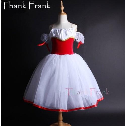 Girls Long Professional Ballet Tutu Dress Kids Adult Women Royal Style Dance Costume C105