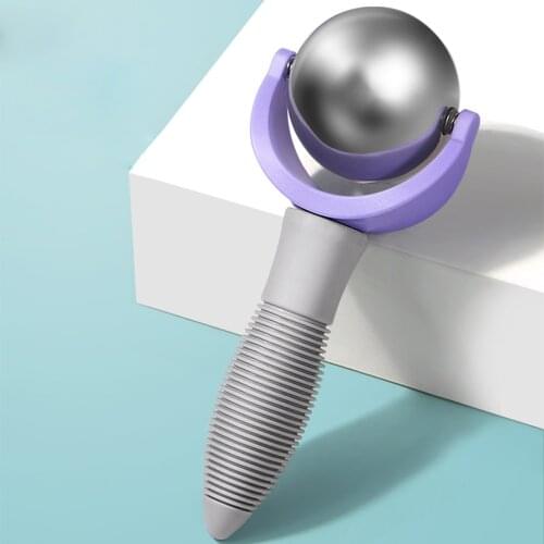 Cold Massage Ball Roller Stainless Steel Facial Ice Globes Physical Therapy Ice Ball For Muscle Pain Relief Facial Body Massager