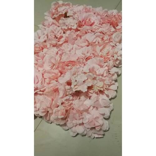 Artificial Rose Silk Flower Wall Panel Decoration Wedding Flower Mats Backdrop Home Party Hanging Background Decor Flower Wall