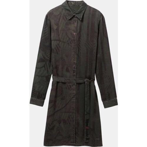 Spanish spring and autumn cotton washing windbreaker