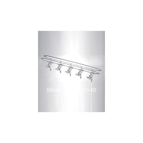 M411004 Manifold, Vacuum/Inert gas, all glass, Number of ports:4, Overall width:375mm ,front-left-right and rear-left-right hose