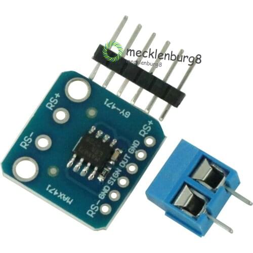 MAX471 GY-471 DC 3.3V 3A Range Current Voltage Tests Sensor Module Professional module for Arduino load consume current board