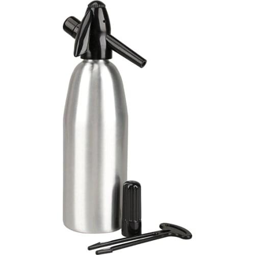 Soda Siphon 1.0L Home Made Soda Dispenser Aluminum Soda Water Machine Soda Maker