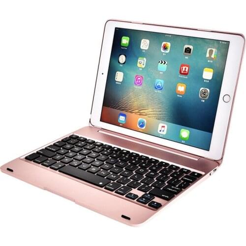 High Quality Smart Case for iPad Pro 9.7'' Wireless Bluetooth Keyboard Case for iPad Air 2 A1566 A1567 Tablet Flip Cover Stand