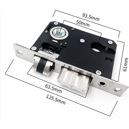 European Style Bedroom Handle Lock Door Lock Key Kit Combination Aluminum Alloy Retro Lock Family Room Door Hardware Accessories