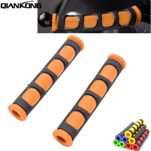 1 Pair Motorcycle Handgrip Guard Motor Brake Clutch Lever Cover Handlebar Grips For SUZUKI GT250R GT650R YAMAHA YZFR1 XJR1300