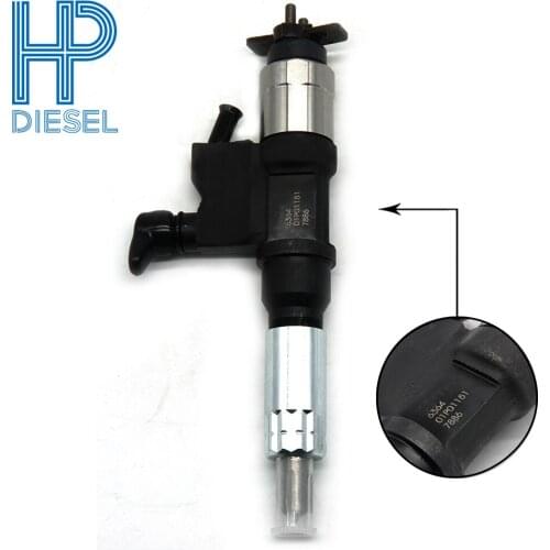 6pcs/lot Best price common rail injector 095000-6364 for nozzle DLLA158P844 for Mitsubishi L200 with high quality injector 6364