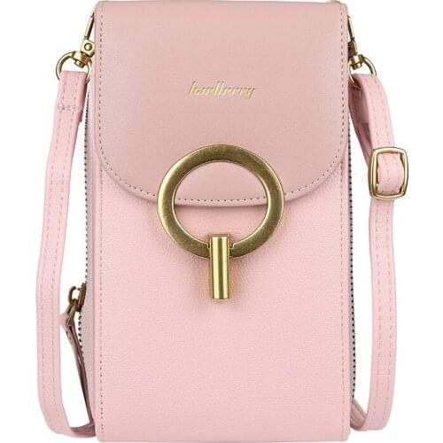 DIKEDAKU 34/5000 Baellerry new mobile phone bag zipper large capacity cross bag creative lock single-shoulder bag