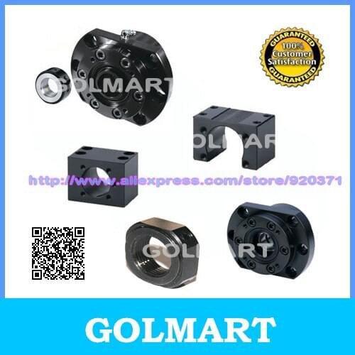 WBK-25DFD heavy load end support slide WBK25DFD ball screw fixed support nut