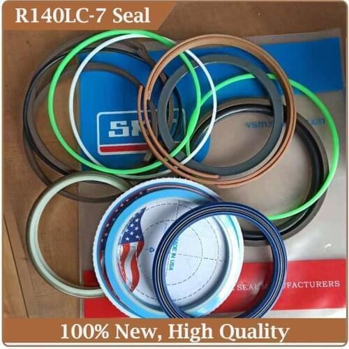 R140LC-7 R140-7 Boom Cylinder Repair Seal Kit 31Y1-18170 For Hyundai Excavator Service Kits