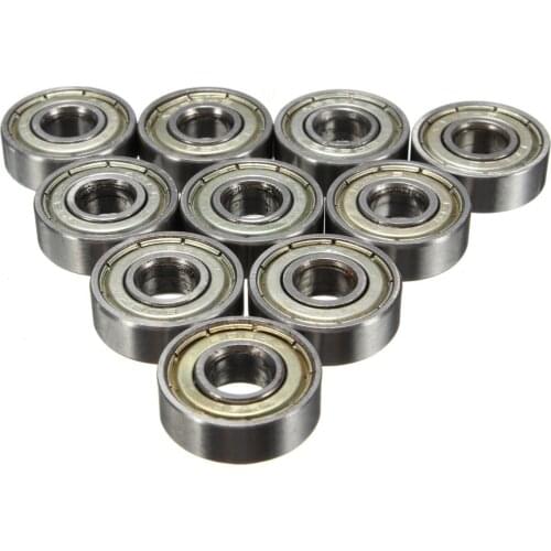 KSOL 10pcs 8 x 22 x 7mm Skateboard Scooter Roller Blade Bearings Wheels ABEC-5 608ZZ