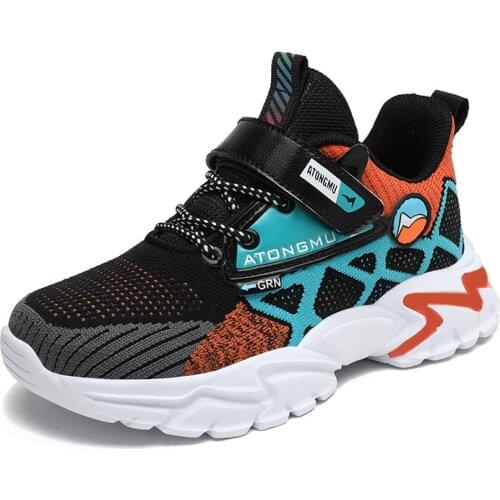 Summer Childrens Fashion Sports Shoes Boys' Running Leisure Breathable Outdoor Kids Shoes Trendy Sneakers Lightweight Sneakers