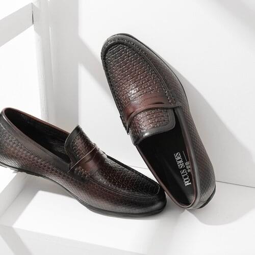Italian Handmade Men Casual Shoes Genuine Cow Leather Black Men Loafers Slip On Flats Trend Comfortable Male Driving Shoes