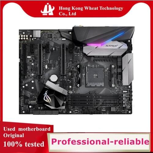 For ASUS ROG STRIX X370-F Gaming Motherboard Socket AM4 DDR4 For AMD X370 Original Desktop Mainboard Used Mainboard