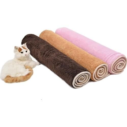 3 Colors Pet Blanket Super Soft Warm Using In Travel Dog Cat Sleep Luxury Towel Thick And High Quality Large Size For Pet