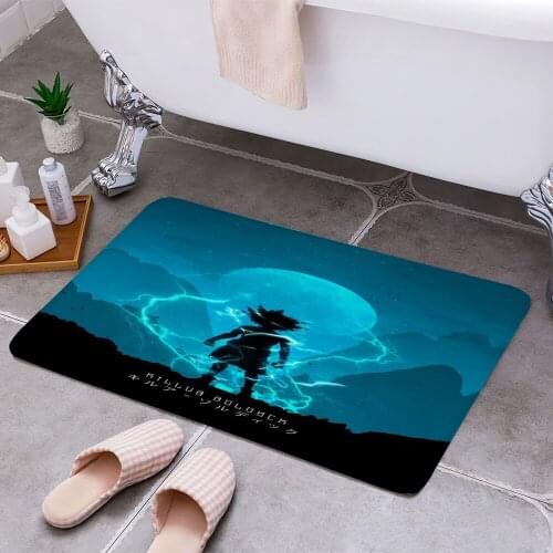 Hunter X Hunter Killua Anti-slip Doormat Vacuuming Water Absorbing Kitchen Bedroon Bath Floor Mats Home Entrance Home Decora