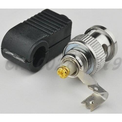 RF electrical connector BNC Jack Socket Right angle Surveillance Cameras for CCTV