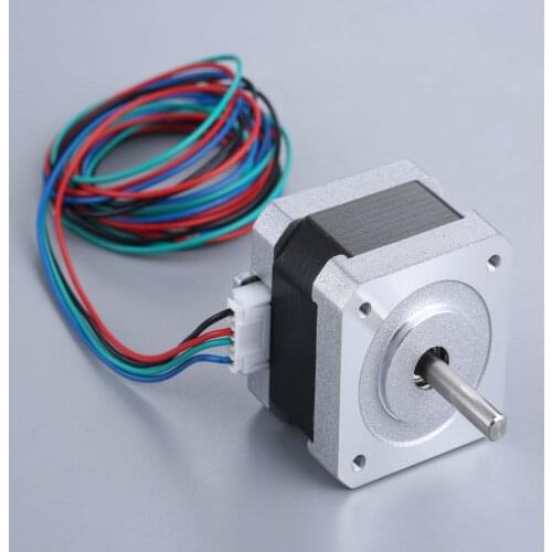 Nema 17 Hybird Stepper Motor 1.8 Degree 2 Phase 2200g.cm 1.33A Stepper Motor 4 Leads Stepper Motor 34mm For CNC 3D Printers