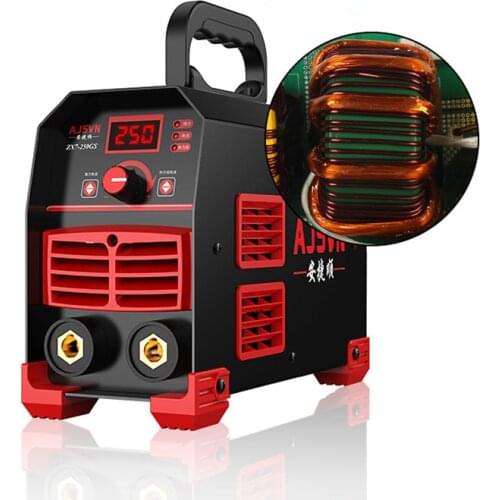 New 220V Adjustable 20A-250A 4200W Handheld Igbt Inverter Arc Welder-Welding Machine Digital Display Mini Portable Welding Tool