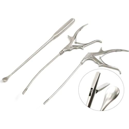 Nucleus pulposus forceps forceps facial peeler gun skin separator bone bite forceps