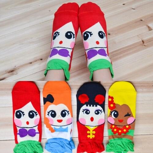 1pair/lot New Design Spring Summer Brand Funny Lovely Casual Socks Creative Cute Slippers Women Cotton Calcetines Ankle Mieas