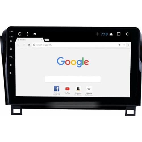 10.1" HD Radio GPS Navigation Android 8.1 for TOYOTA Sequoia 2008-2015 for Tundra 2006-2013 Support Carplay BT OBDII WIFI