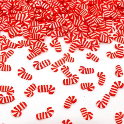 10g/Lot Christmas Socks Slices Additives For Slime Filler Lizun Nail Art Diy Charm Slime Supplies Accessories Decoration Toy