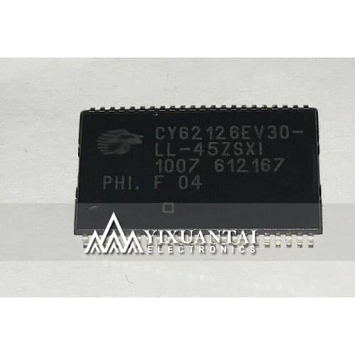 2pcs/lot 10pcs/lot 50pcs/lot Free shipping 100% original CY62126EV30LL-45ZSXI CY62126EV30LL CY62126EV30 TSOP44