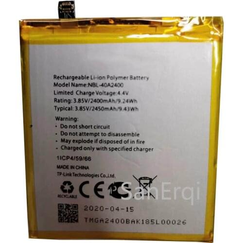 2450mAh NBL-40A2400 battery for TP-link Neffos Y5s TP804A TP804C Cell Phone Bateries Bateria Battery