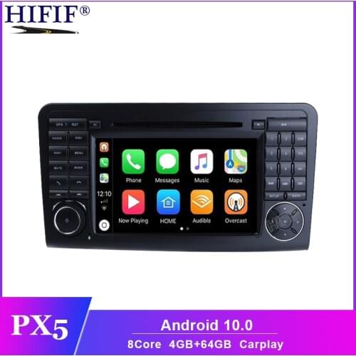 PX5 DSP Android 10 4G 8 CORE CAR DVD player Carplay For Mercedes Benz GL ML CLASS W164 ML350 ML500 X164 GL320 GPS stereo radio