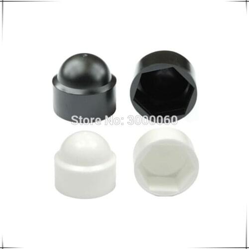 M8*13mm(AF) Colorful Plastic Nut Bolt Cover Decorative Nut Cap Cover For Hex Bolt Nut 100pcs/lot