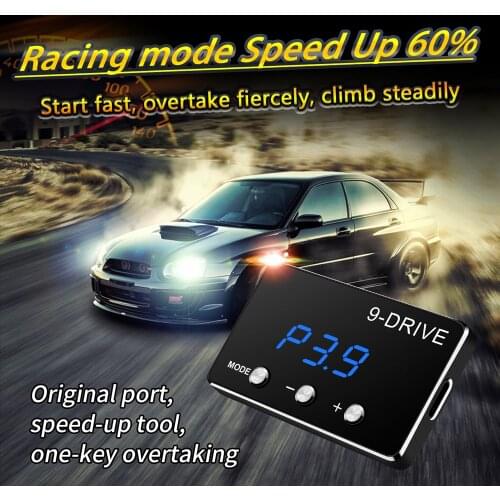 9 Driving Modes Electronic Throttle Controller Racing Accelerator 861 for ford f250 focus mustang landland mazda bt50 jaguar xe