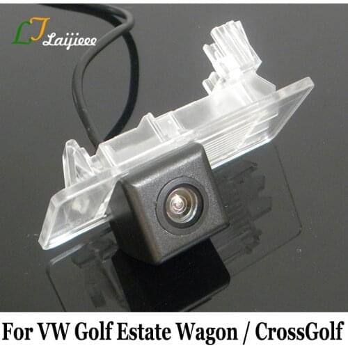 Reversing Camera For Volkswagen Golf 6 7 Variant Plus Estate Wagon CrossGolf 5K 5G / RCA HD Car Rear View Backup Camera For Auto