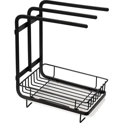 Kitchen Sink Caddy Organizer Sponge Holder for Sink,Caddy Sponge Soap Scrubbers Holder,Kitchen Counter Organizer