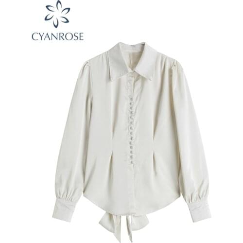 Mina buy funny Satin Blouses