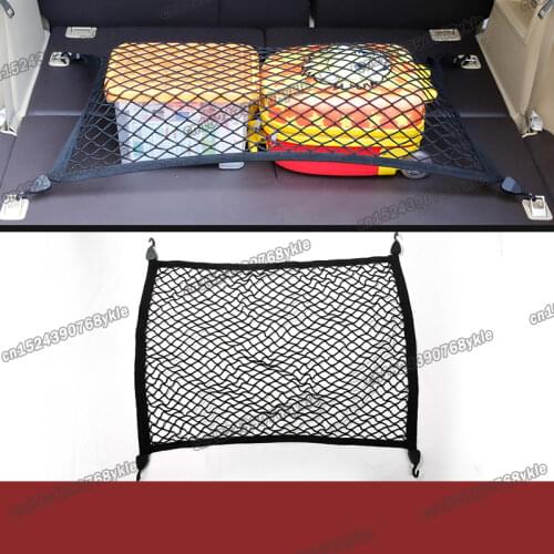 Lsrtw2017 nylon car trunk luggage net for renault koleos 2009 2010 2011 2012 2013 2014 2015 2016 2017 2018 2019