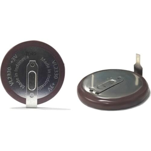 VL2330 Rechargeable Lithium Battery Coin Cell for Car Key Button For PANASONIC Q9QD