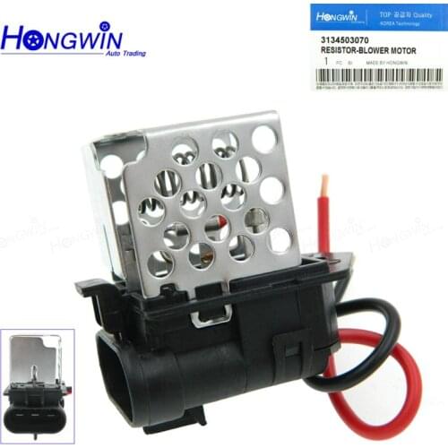 Genuine No.:3134503070 Radiator Fan Blower Motor Resistance Fits Chevrolet Astra Vectra 2.0 8V GM Agile Classic 94718195 FR103