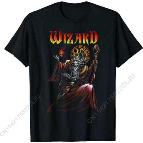 Wizard Magic Awesome RPG Cosplay Roleplaying Gamer T-Shirt Cotton Men Tops Shirts For Boys Funny Top T-shirts Hip Hop Funny