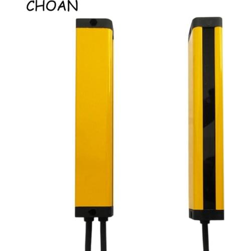 CHOAN SS2010T 20mm 10 beams 24V Safety grating Photoelectric protector Infrared Detector Safety light curtain sender receiver