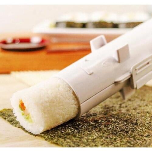 Sushi Maker Roller Rice Mold Sushi Bazooka Vegetable Meat Rolling Tool DIY Sushi Making Machine Kitchen Sushi Tool